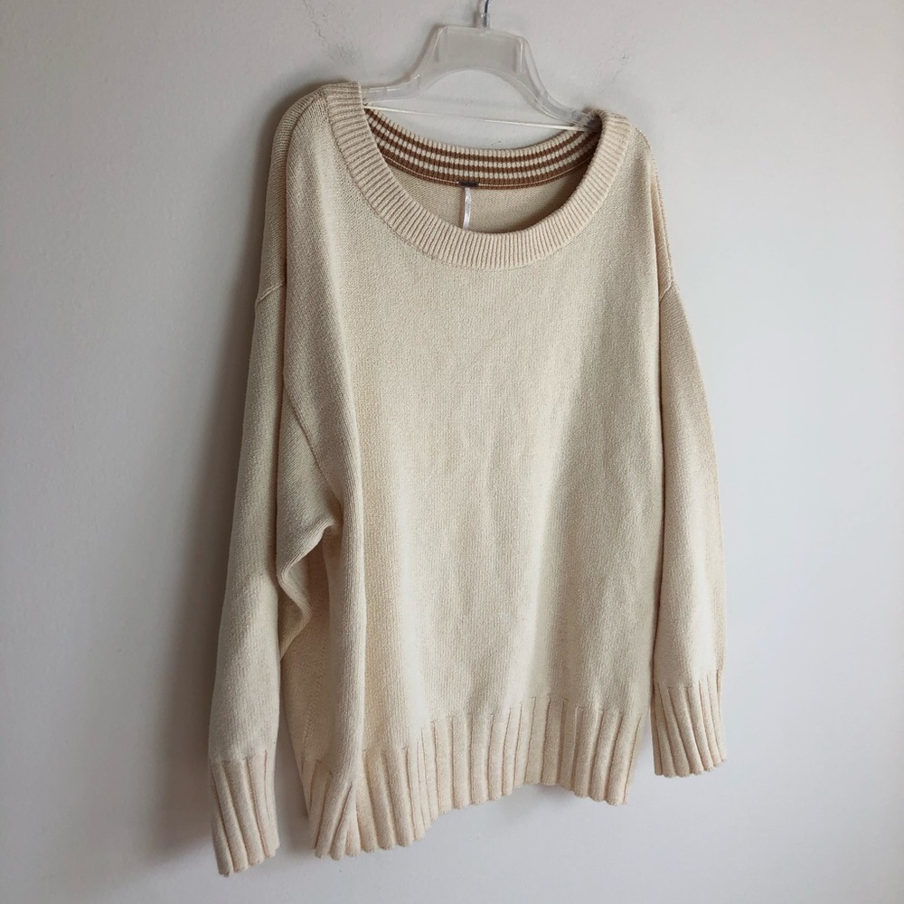 NWT Free People Street Fair Tunic Sweater - Picture 5 of 10